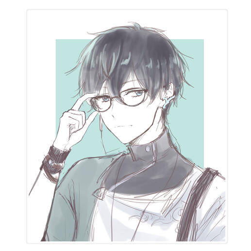 Bust-up sketch: 15€